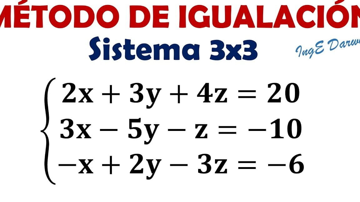 10 ejercicios de ecuaciones 3x3 para practicar - Mercadillo5