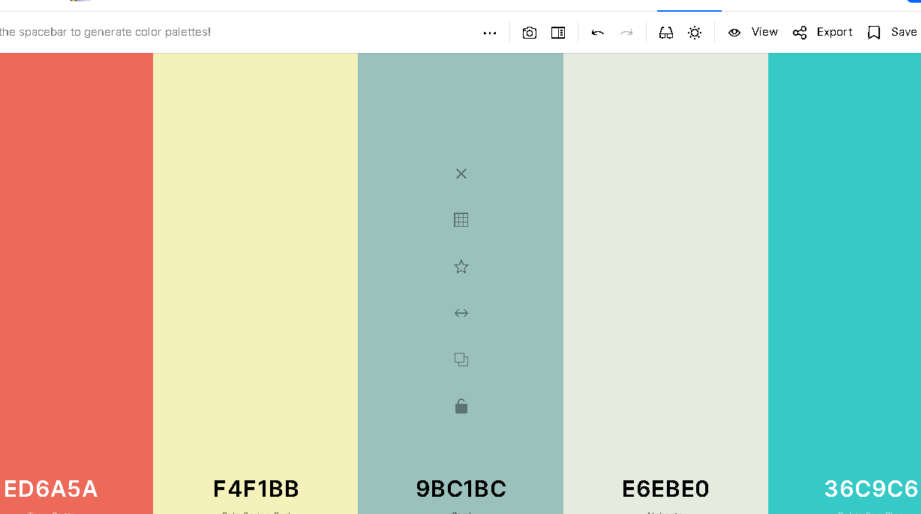 Combina paletas cromáticas para tus proyectos - Mercadillo5