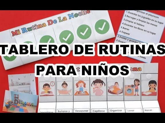 Consejos para crear rutinas y horarios efectivos para niños pequeños - Mercadillo5