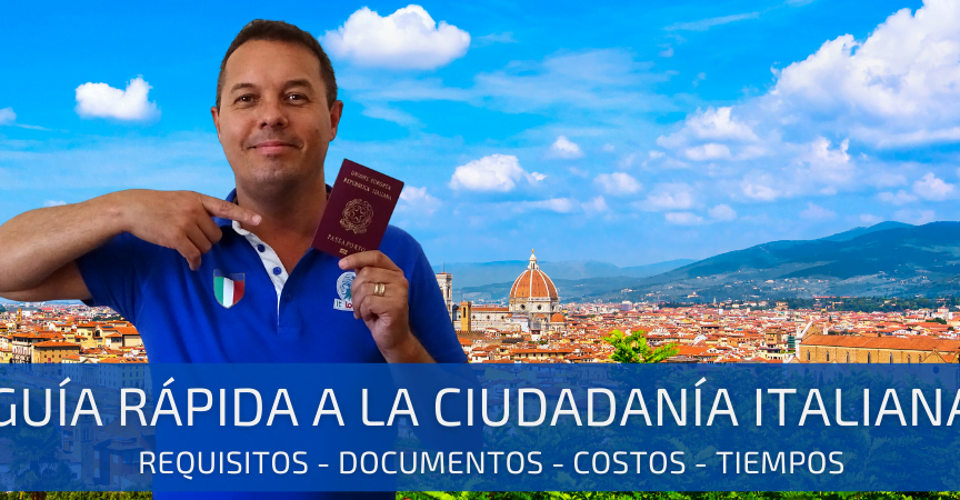Guía rápida para obtener ciudadanía italiana - Mercadillo5