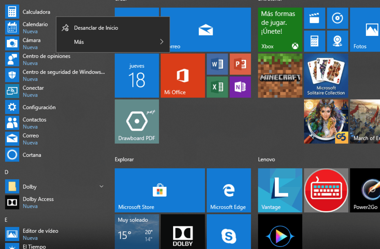 Las mejores aplicaciones preinstaladas en Windows 10 - Mercadillo5