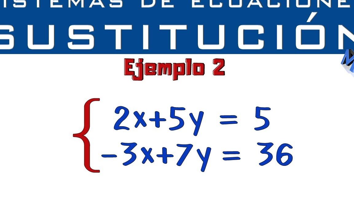 Método de igualación y sustitución para sistemas de ecuaciones - Mercadillo5