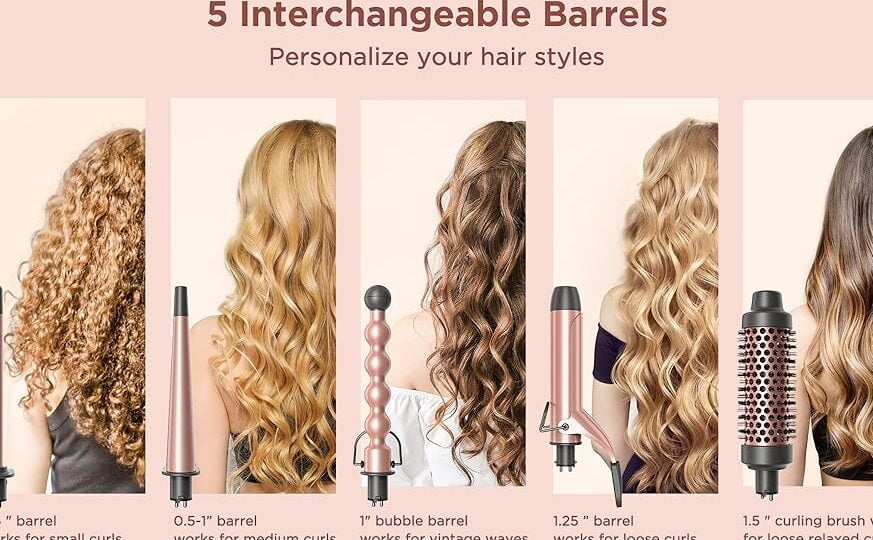 Obtén rizos perfectos con nuestro increíble cepillo rizador - Mercadillo5