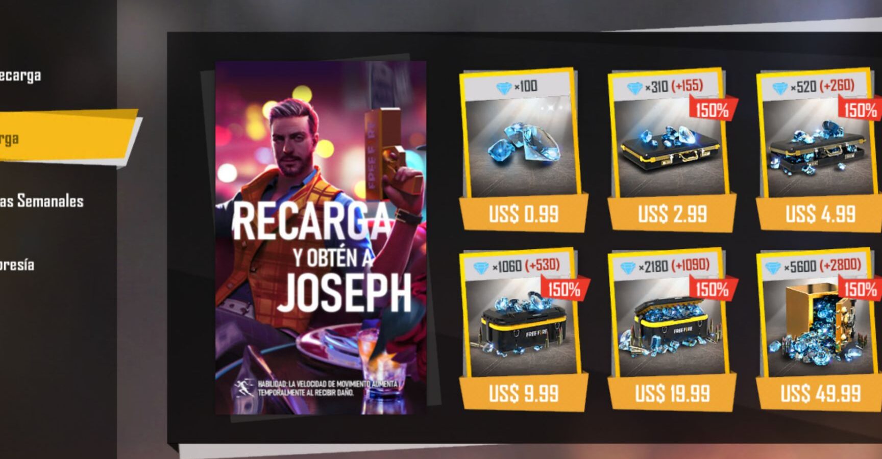 Recarga Diamantes Free Fire: Mejores Precios y Promociones - Mercadillo5