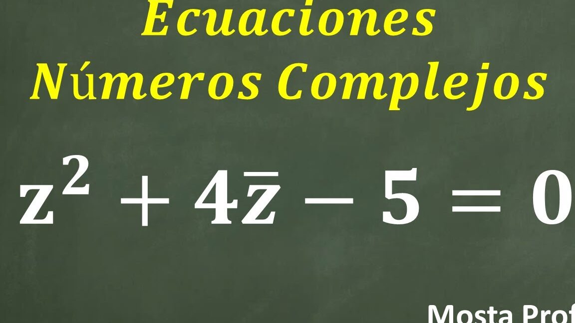 Sistema de ecuaciones con números complejos: soluciones y aplicaciones - Mercadillo5