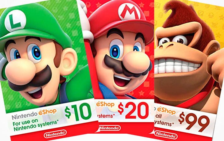 Tarjeta Nintendo eShop: Accede a los mejores juegos y contenido - Mercadillo5